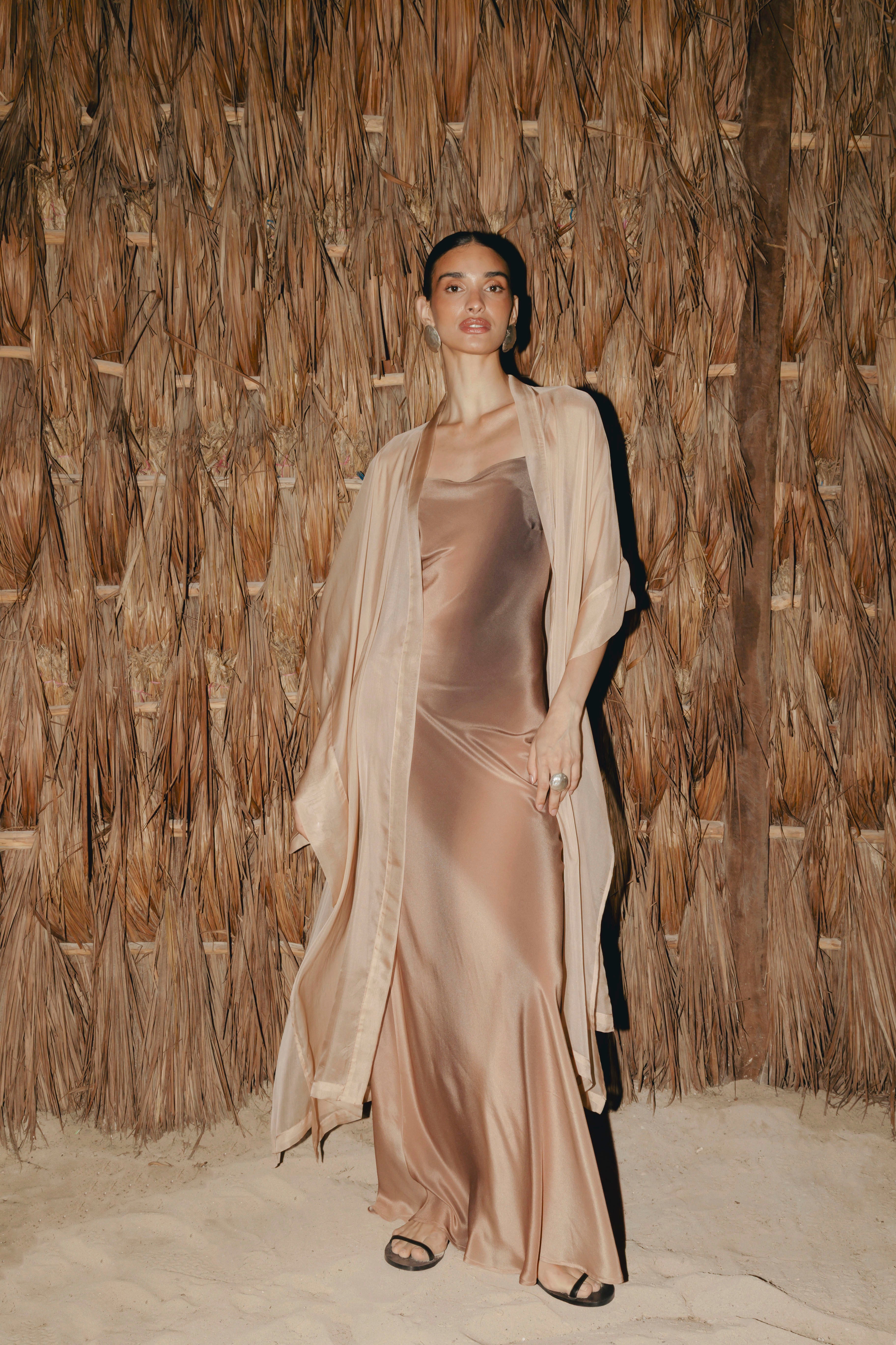 Silk Positano Kimono