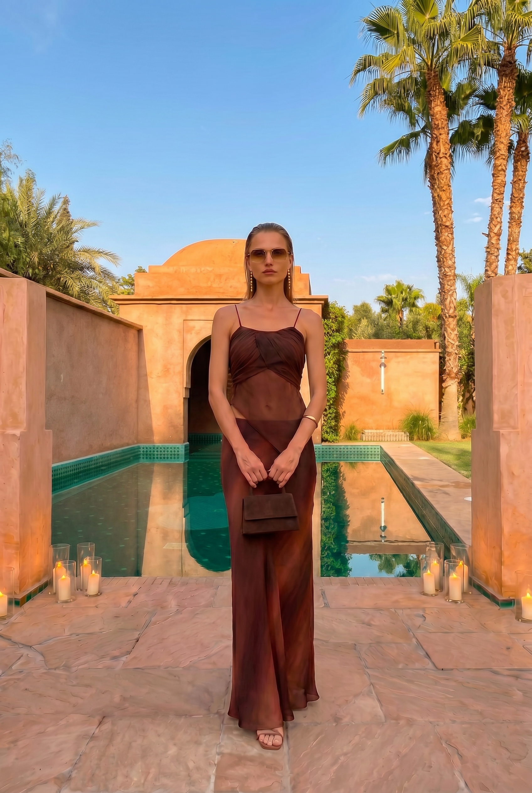 Moka Silk Adele Set