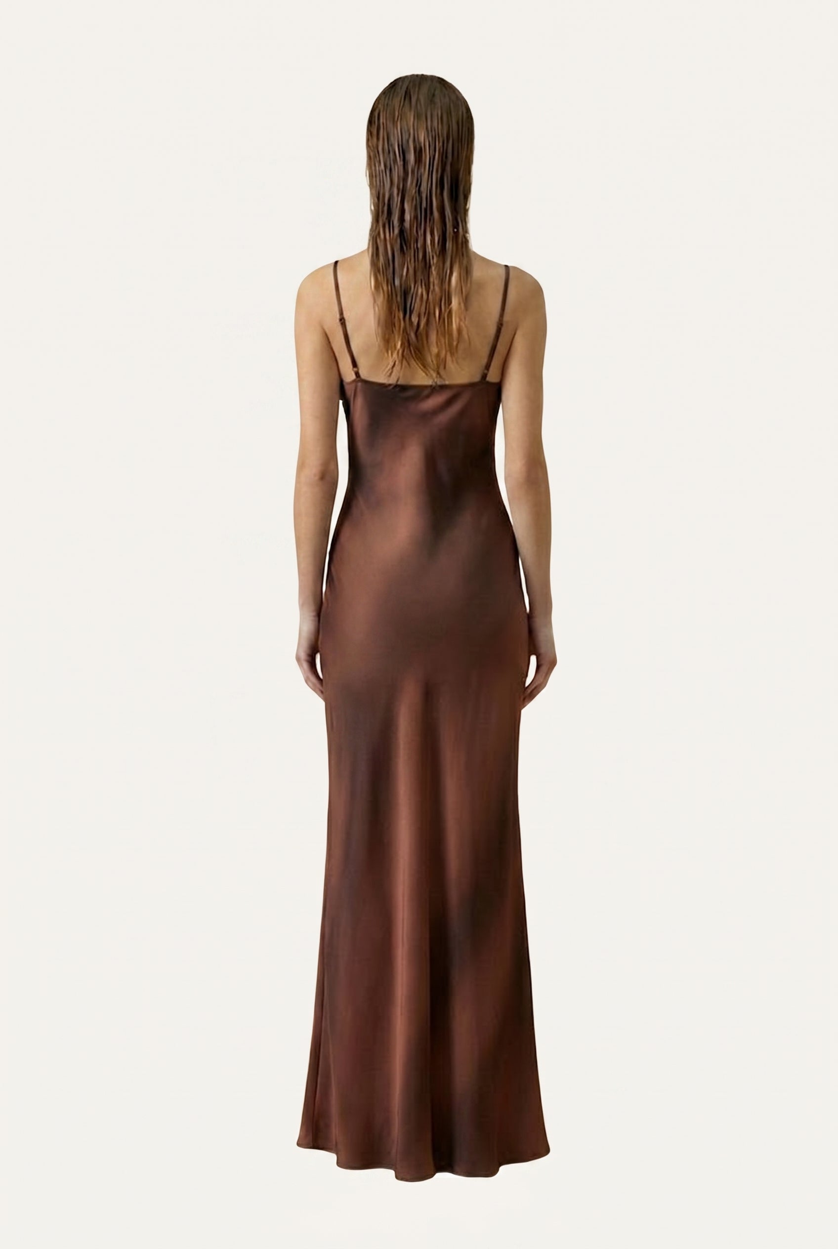 Moka Silk Atena Dress