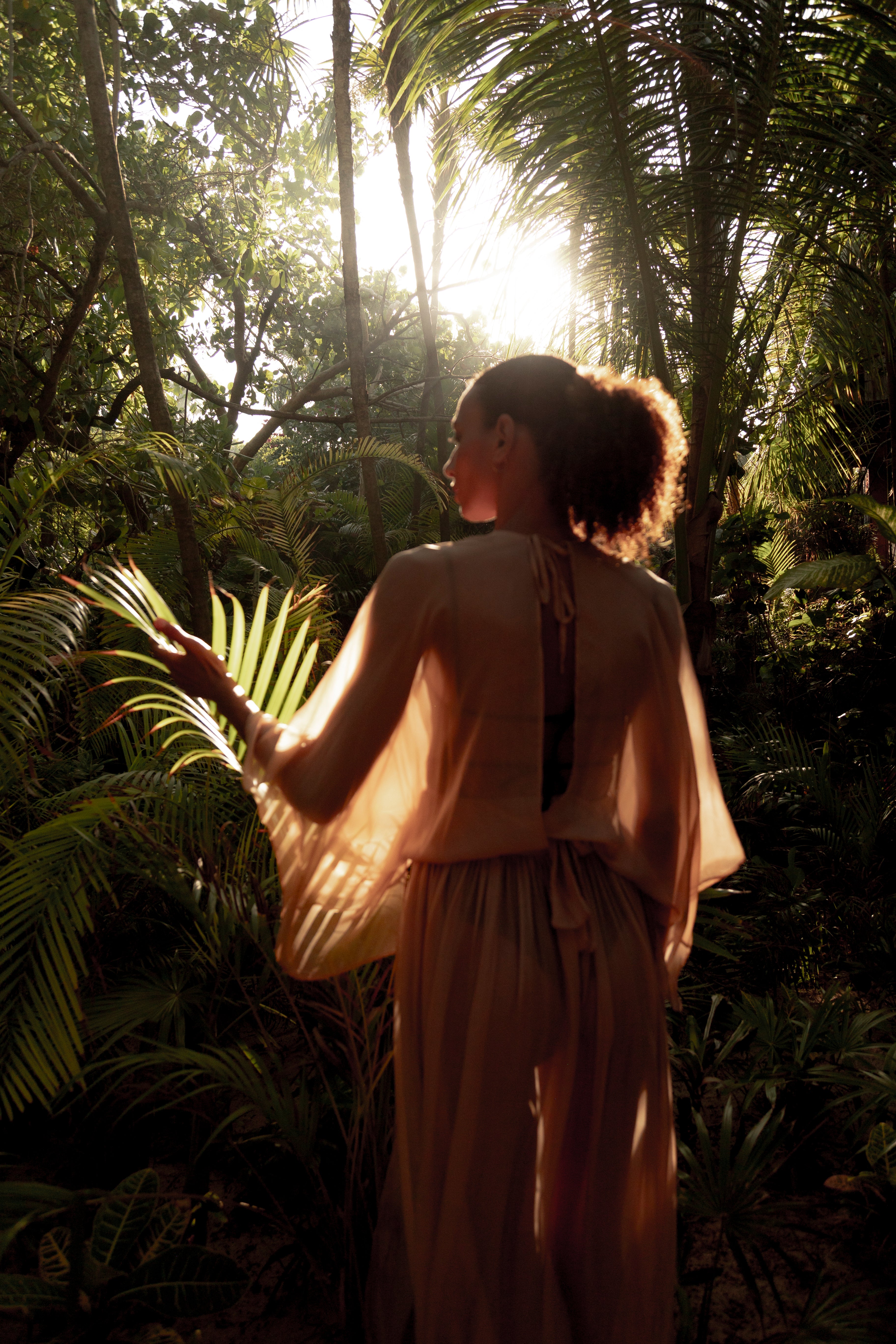 Silk Mariposa dress