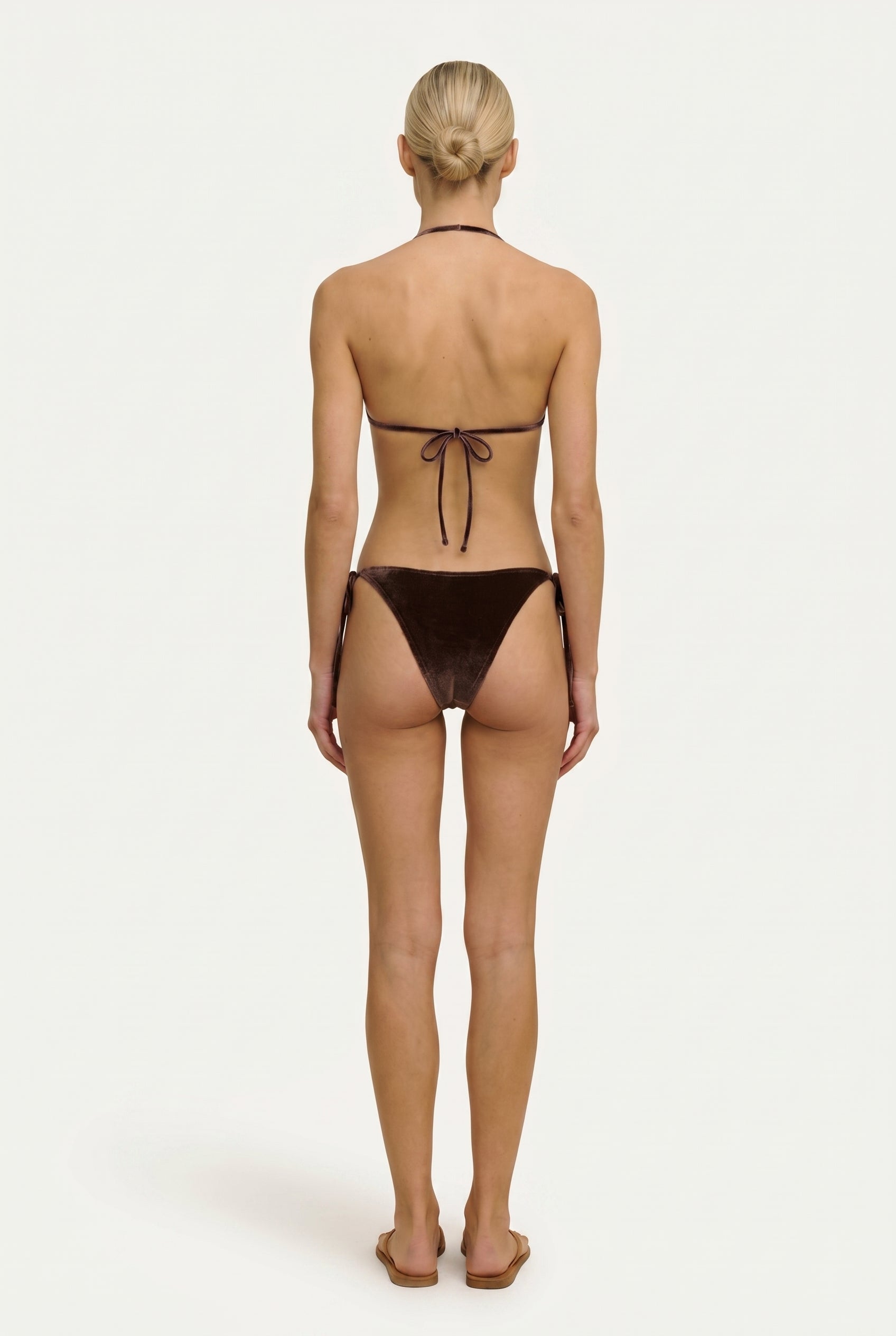 Cappuccino Velvet Bikini Set