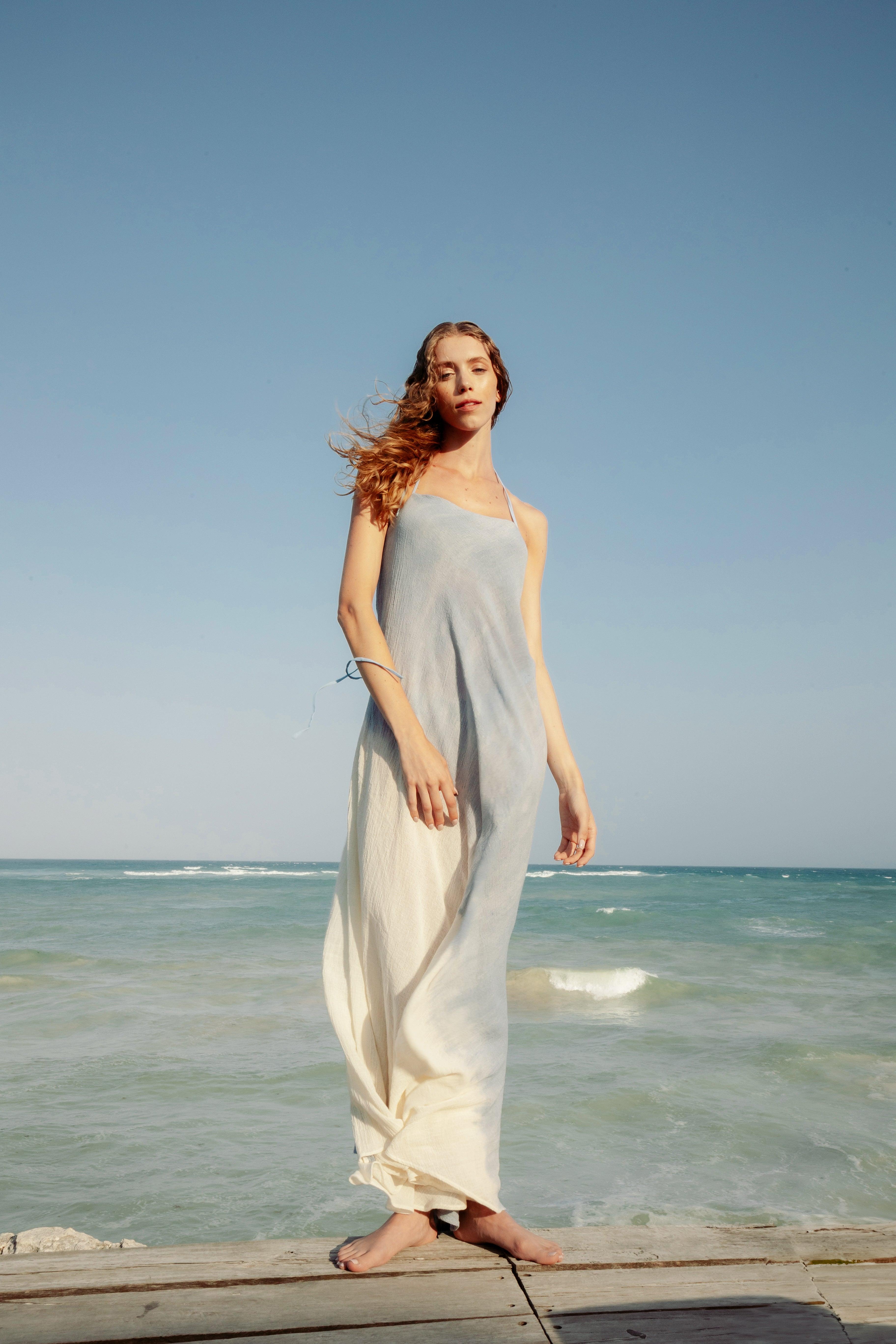 COTTON ALISSA DRESS - maryjaneresortwear