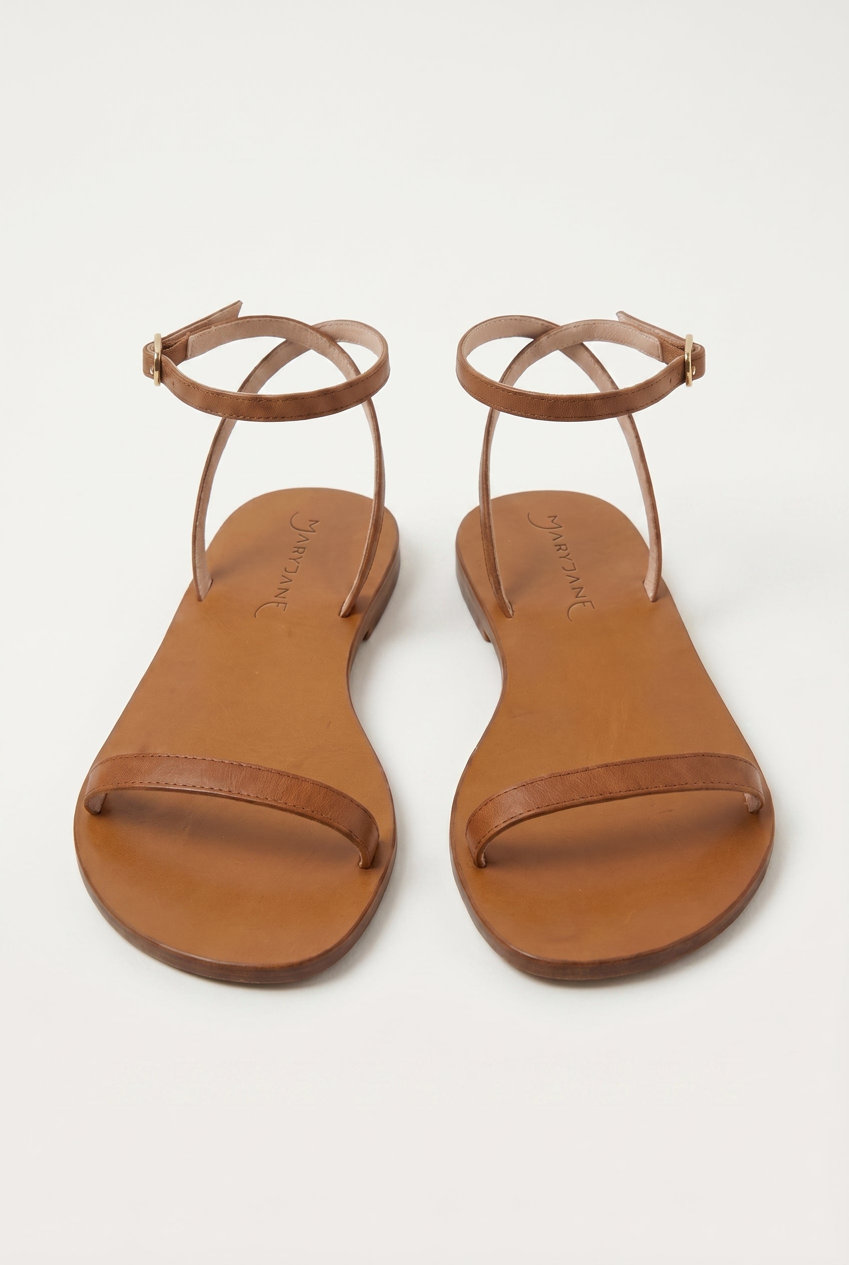 Bronze Leather Sandals