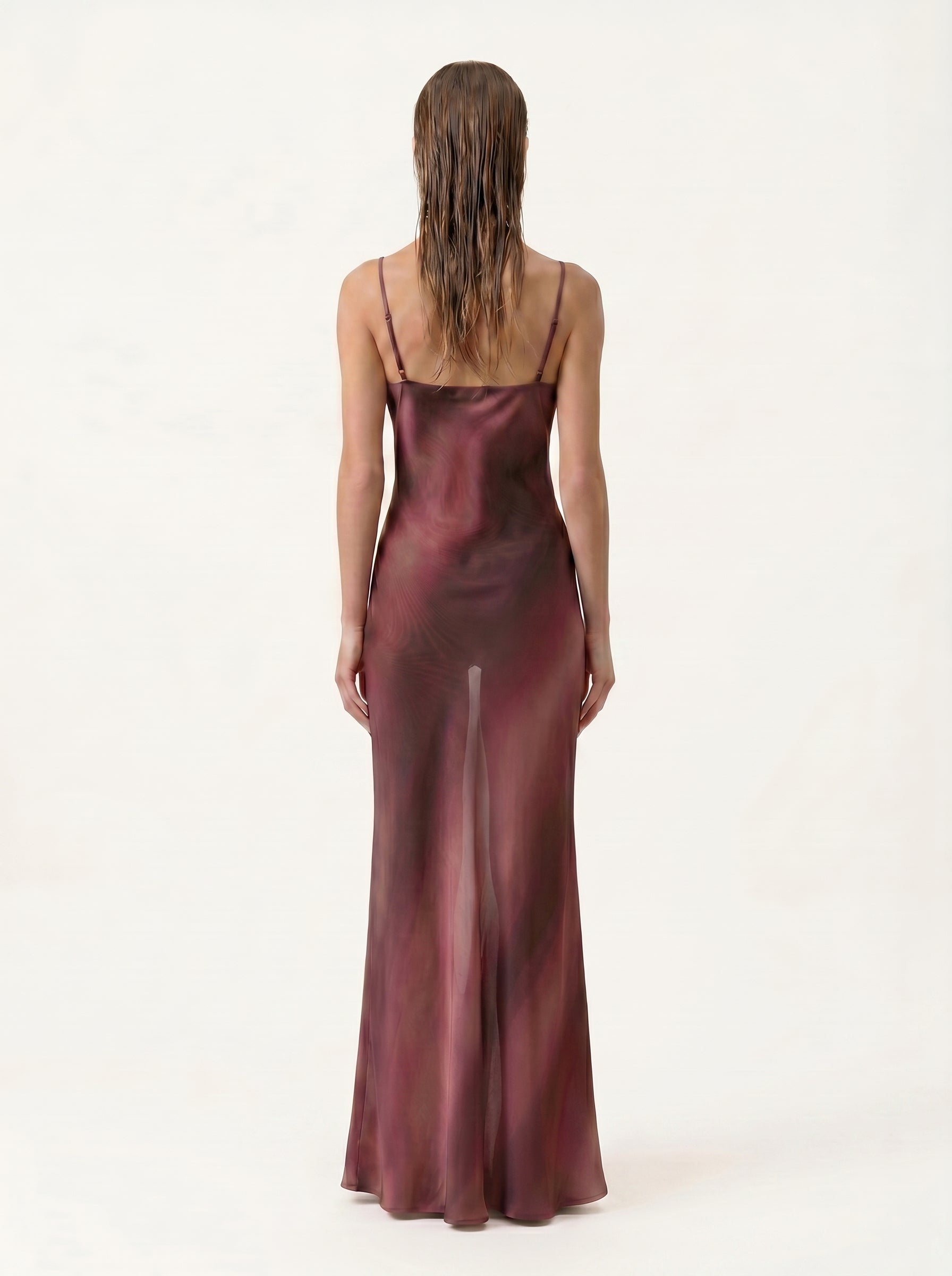 Hibiscus Silk Iside Dress