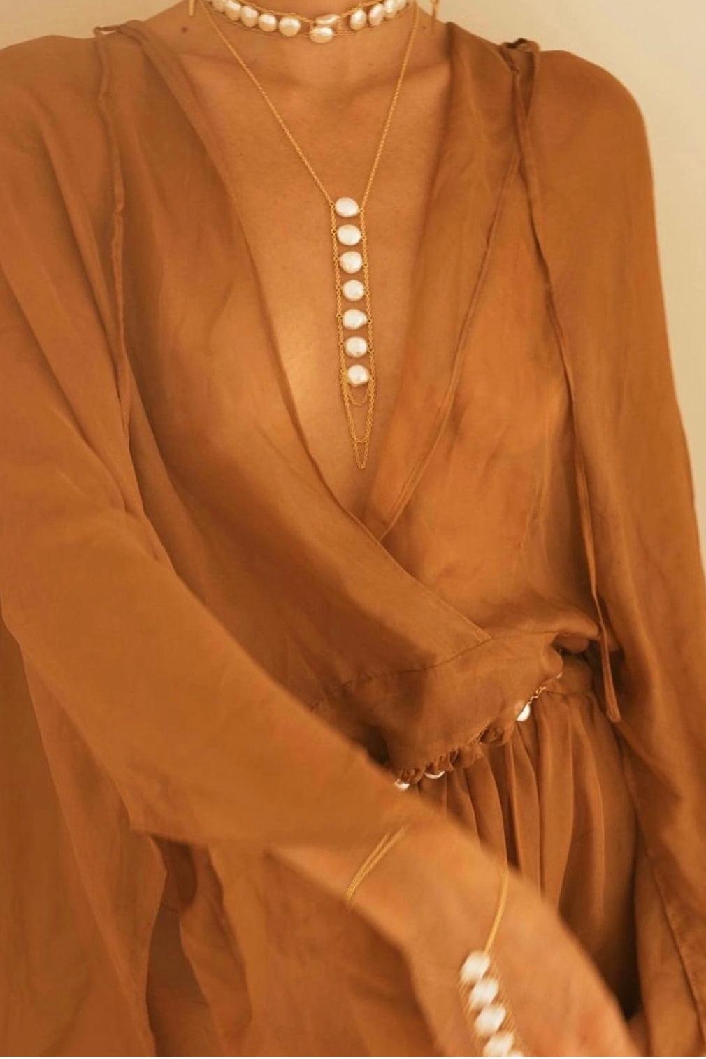 Silk Mariposa dress - maryjaneresortwear