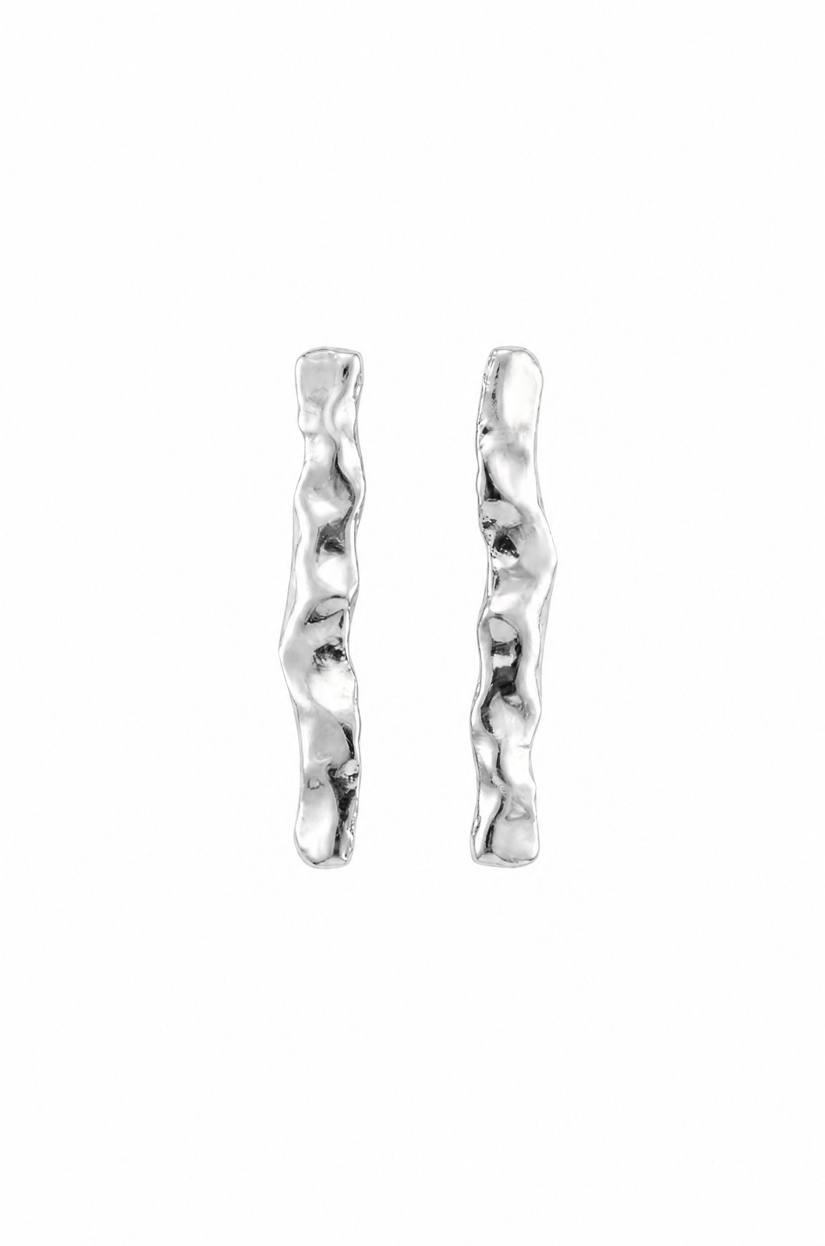 Silver Long Earrings