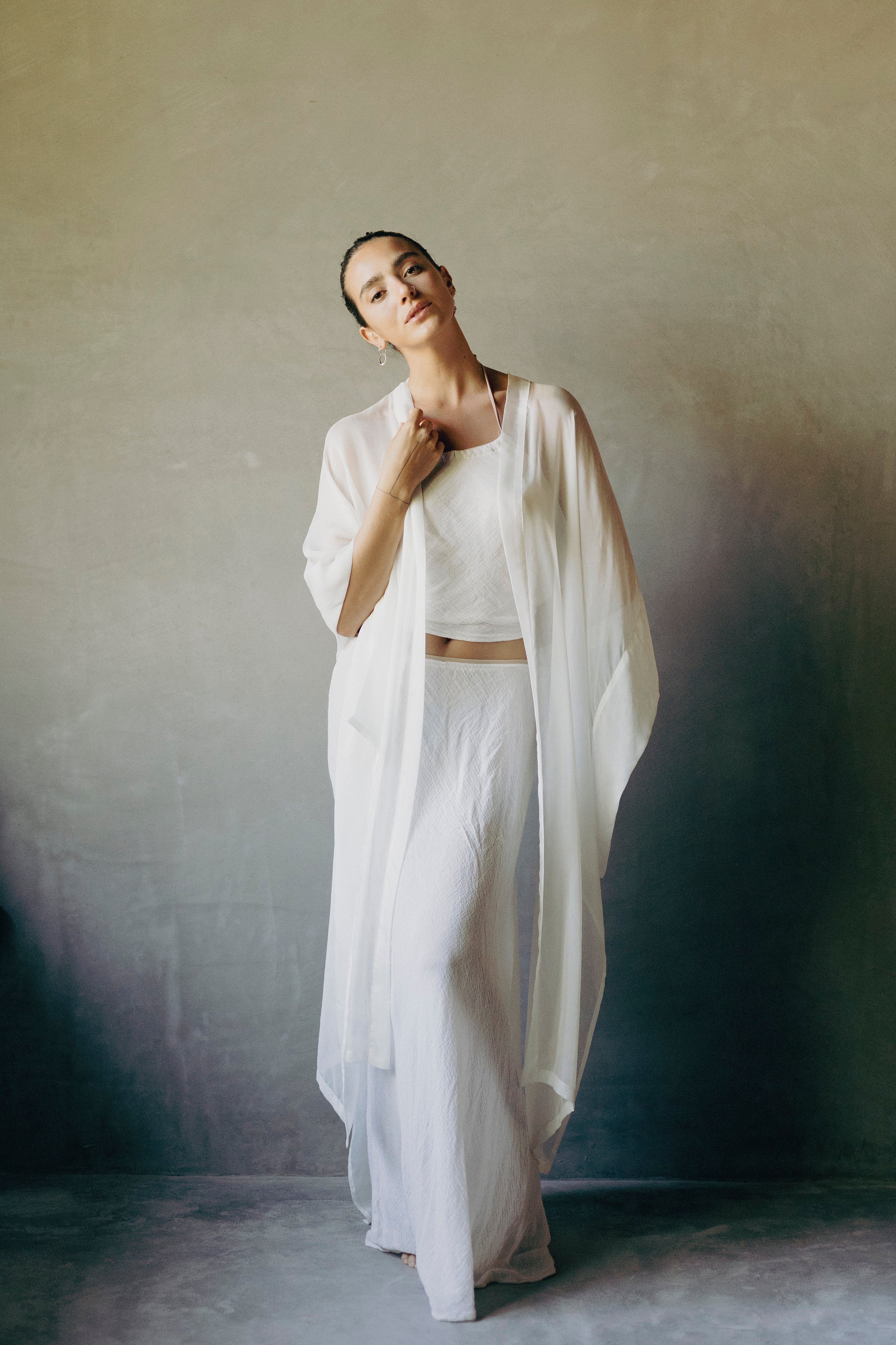Silk Positano Kimono