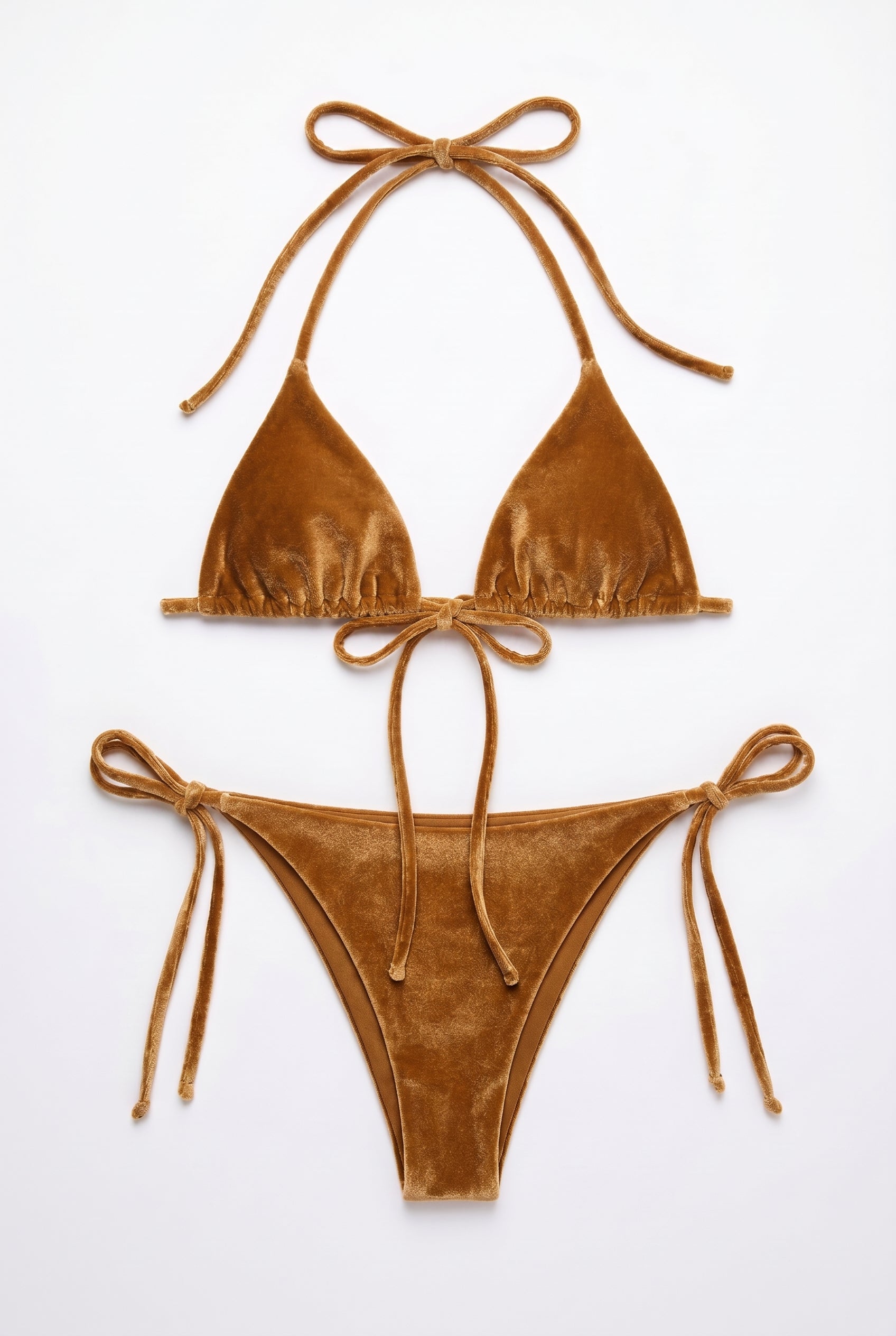 Ambar Velvet Bikini Set