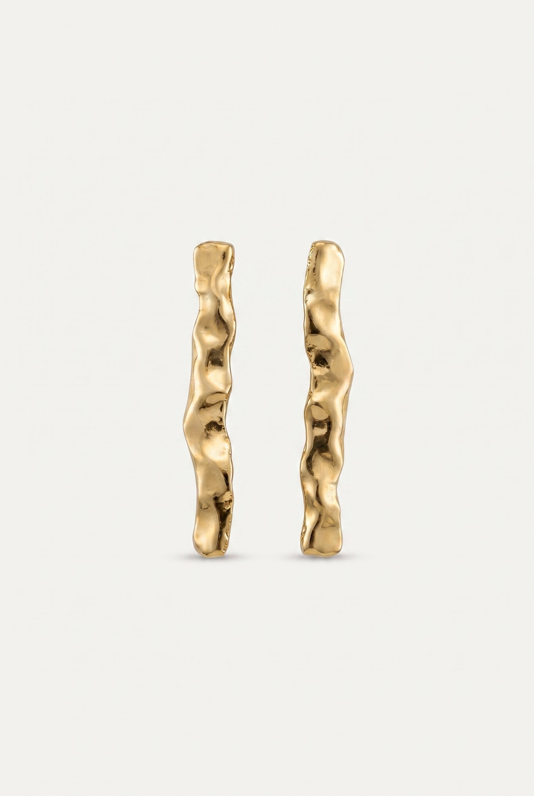 Gold Long Earrings